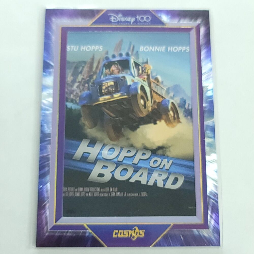 Zootopia Hopp 2023 Kakawow Cosmos Disney  100 All Star Movie Poster 192/288